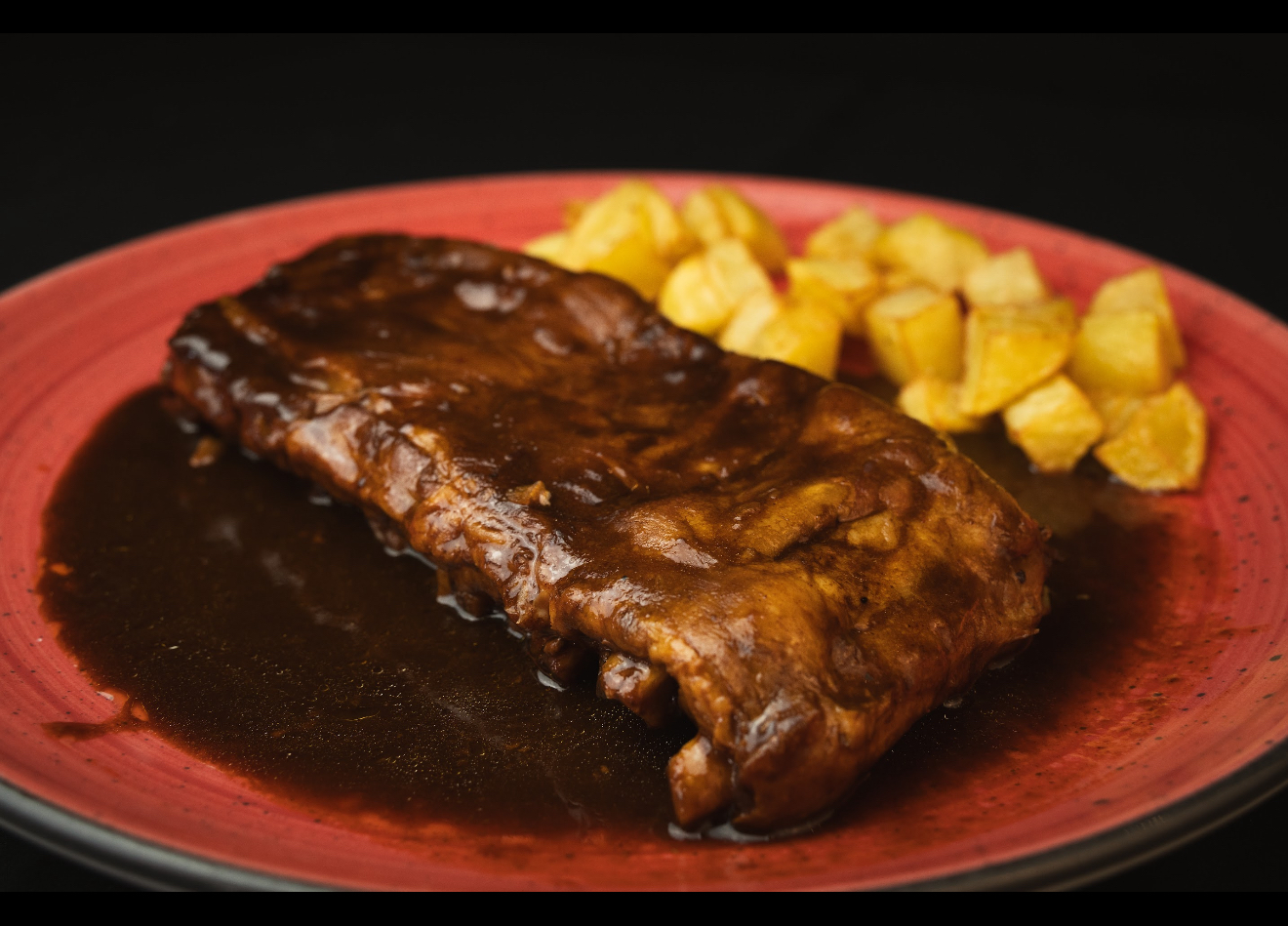 COSTILLAR DE CERDO BARBACOA