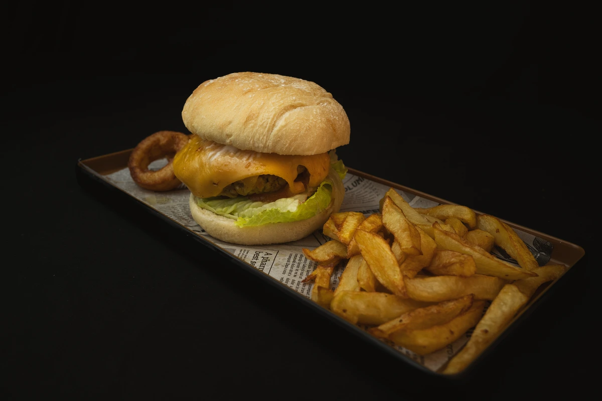 BURGUER VEGANA DE LENTEJ