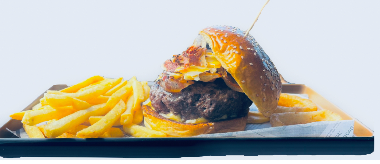 BURGER CARBONARA 225